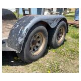 Twin Axle Skid Loader/Equipment Trailer