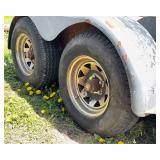 Twin Axle Skid Loader/Equipment Trailer