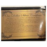1957 B Blue Seal $1 Dollar Silver Certificate
