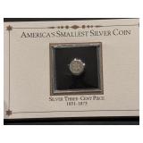 1852 Three Cent Silver
