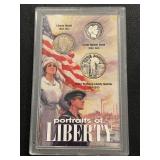 Portraits of Liberty Coins