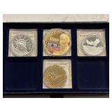 Gold and Silver Plated Coins
