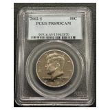 2022-S Kennedy Half Dollar Proof PCGS PR69 Deep Cameo