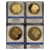 Gold Plated Replica Coins
