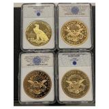 Gold Plated Replica Coins
