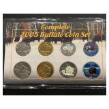 2005 Buffalo Coin Set