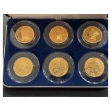 Gold Plated Replica Tribute Coins