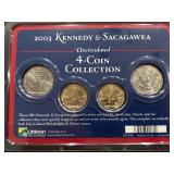 2003 Kennedy and Sacagawea Collector