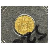 1/200th Ounce .999 Fine Gold Round