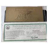 2005 $2 Dollar Gold Leaf Certificate