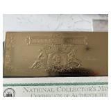 2005 $2 Dollar Gold Leaf Certificate
