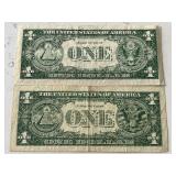 Blue Seal $1 Dollar Silver Certificates