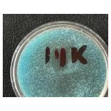 Micro 14K Gold Lincoln Cent