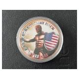 1 Ounce .999 Fine Copper Round Trump