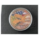 1 Ounce .999 Fine Copper Round Trump