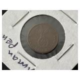 1937-A Third Reich 1 Reichspfennig