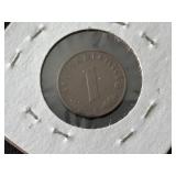 1937-A Third Reich 1 Reichspfennig