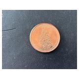 1 Ounce .999 Fine Copper Round