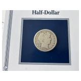1904 Barber Half Dollar