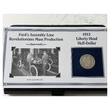 1913-D Barber Half Dollar Harder to Find Only 534,000 Minted