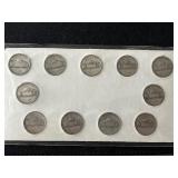 Silver War Nickel Set