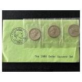 1980 Susan B. Anthony Dollar Set