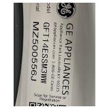 ^GE 4.1 cu. ft. 240-Volt White Electric Ventless Dryer, ENERGY STAR MSRP $1,299