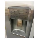 ^GE Profile 21.9 Cu. Ft. Counter-Depth Side-By-Side Refrigerator MSRP $3,999