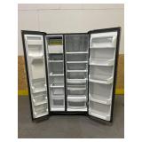 ^GE Profile 21.9 Cu. Ft. Counter-Depth Side-By-Side Refrigerator MSRP $3,999