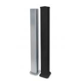 *Creative Surfaces Lot of 4- 3.78 in. x 3.78 in. x 37.99 in. Black Vinyl Railing Posts MSRP $252