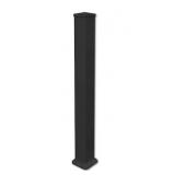 ^Creative Surfaces Lot of 4- 3.78 in. x 3.78 in. x 37.99 in. Black Vinyl Railing Posts MSRP $252