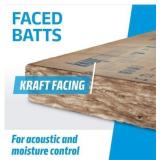 ^Knauf Insulation Lot of 4 Bags of- R38 Kraft Faced 16 in. x 48 in. Precut Fiberglass Insulation Batts, Floor/Attic/Ceiling, Sound-Reducing USA Made MSRP $332