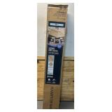 ^*Hampton Bay 11 ft. Aluminum Cantilever Solar LED Offset Patio Umbrella in Putty Beiger Msrp $399.99