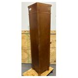 ^Home Decorators Collection Winslow 22 in. W x 14 in. D x 68 in. H Brown Freestanding Linen Cabinet Msrp $369.99