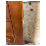 ^Home Decorators Collection Winslow 22 in. W x 14 in. D x 68 in. H Brown Freestanding Linen Cabinet Msrp $369.99