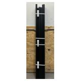 ^CREATIVE SURFACES 36 in.   72 in. Black Vinyl Stair Railing