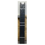 ^CREATIVE SURFACES 36 in. x 72 in. Black Vinyl Railing