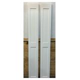 ^Wood Cabinets doors/Panels 84x11x1-1/4  lot of 2