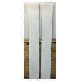 ^Wood Cabinets doors/Panels 84x11x1-1/4  lot of 2