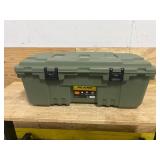 *Plano 27-Gal. Hinged Storage Box in Olive Drab- with wheels