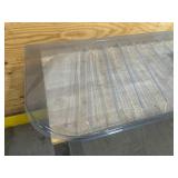 ^MacCourt 20 in. x 4 in. Polyethylene Elongated Low Profile Window Well Cover