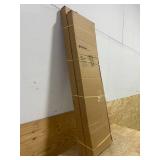 ^PLY GEM 15 in. x 59 in. Polypropylene 4-Board Closed Board and Batten Shutters Pair in Peppercorn with 15 in. x 63 in. Polypropylene 4-Board Closed Board and Batten Shutters Pair in Peppercorn