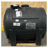 ^Snyder Industries 200 Gallon Plastic Horizontal Leg Tank Black Msrp $499.99