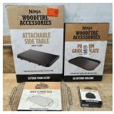 Ninja WoodFire Accessories Griddle, Table, Rack, Cover