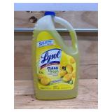 Lysol Clean & fresh Lemon Scent Multi-Purpose Cleaner Liquid 144 oz