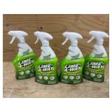 Lime-A-Way Lot of 4- 32 Ounce Spray Bottles