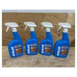 Ecolab Lot of 4- 32 Ounce Spray Bottles of Hardwood & Laminate Floor Cleaner