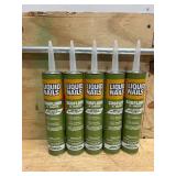 Liquid Nails Subfloor & Deck Acrylic Latex Construction Adhesive 10 oz (lot of 5)