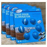AirJungles Shoe Odor Eliminator 6PK lot of 4