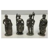 Miniature Figurines Set - Soldiers Vintage - Kinder Surprise 1 1/2"